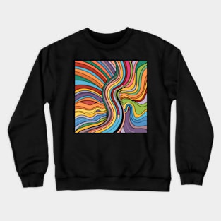 Abstract Chromatics Crewneck Sweatshirt